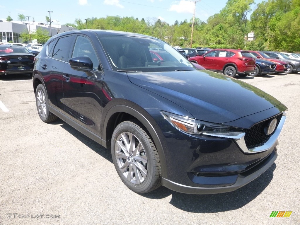 Deep Crystal Blue Mica 2019 Mazda CX-5 Grand Touring AWD Exterior Photo #133230489