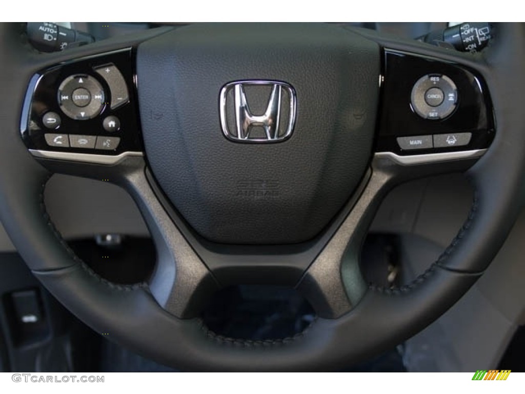 2019 Honda Odyssey EX-L Beige Steering Wheel Photo #133231086