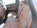 2019 Jeep Cherokee Black/Tan Interior Rear Seat Photo