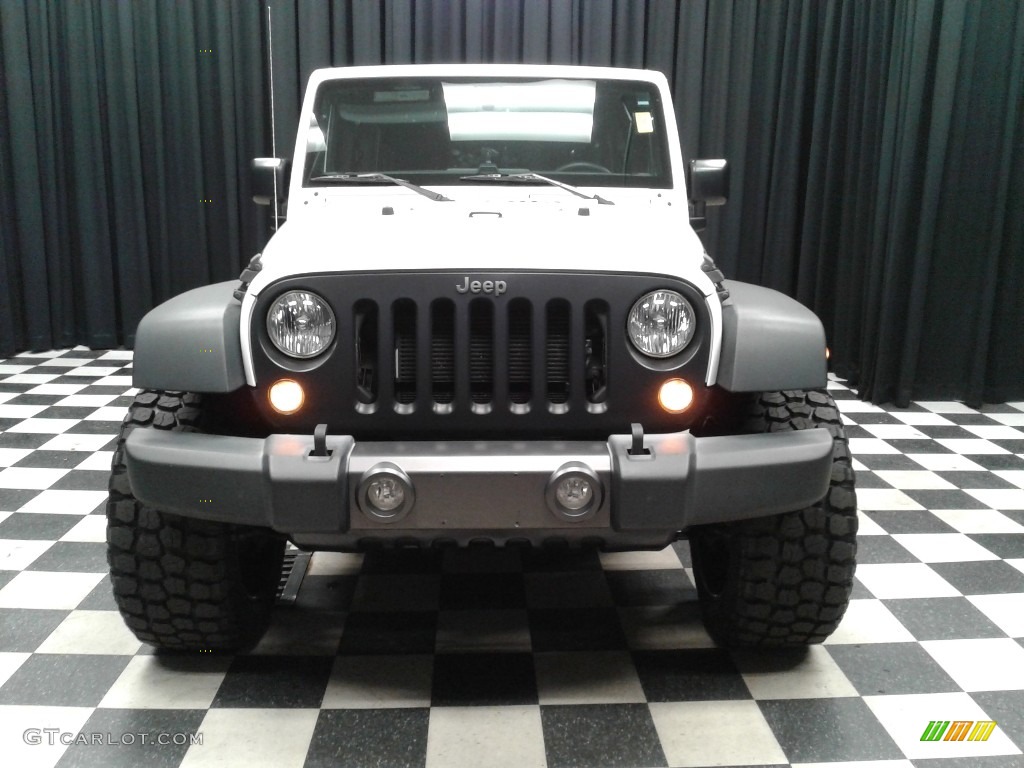 2016 Wrangler Unlimited Sport 4x4 - Bright White / Black photo #3