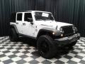 2016 Bright White Jeep Wrangler Unlimited Sport 4x4  photo #4