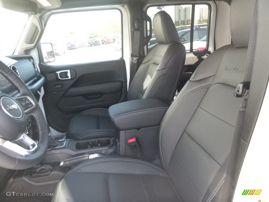 Black Interior 2020 Jeep Gladiator Overland 4x4 Photo #133232712