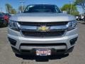 2019 Silver Ice Metallic Chevrolet Colorado WT Extended Cab 4x4  photo #2