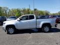 2019 Silver Ice Metallic Chevrolet Colorado WT Extended Cab 4x4  photo #3