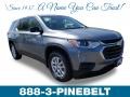 2019 Satin Steel Metallic Chevrolet Traverse LS  photo #1