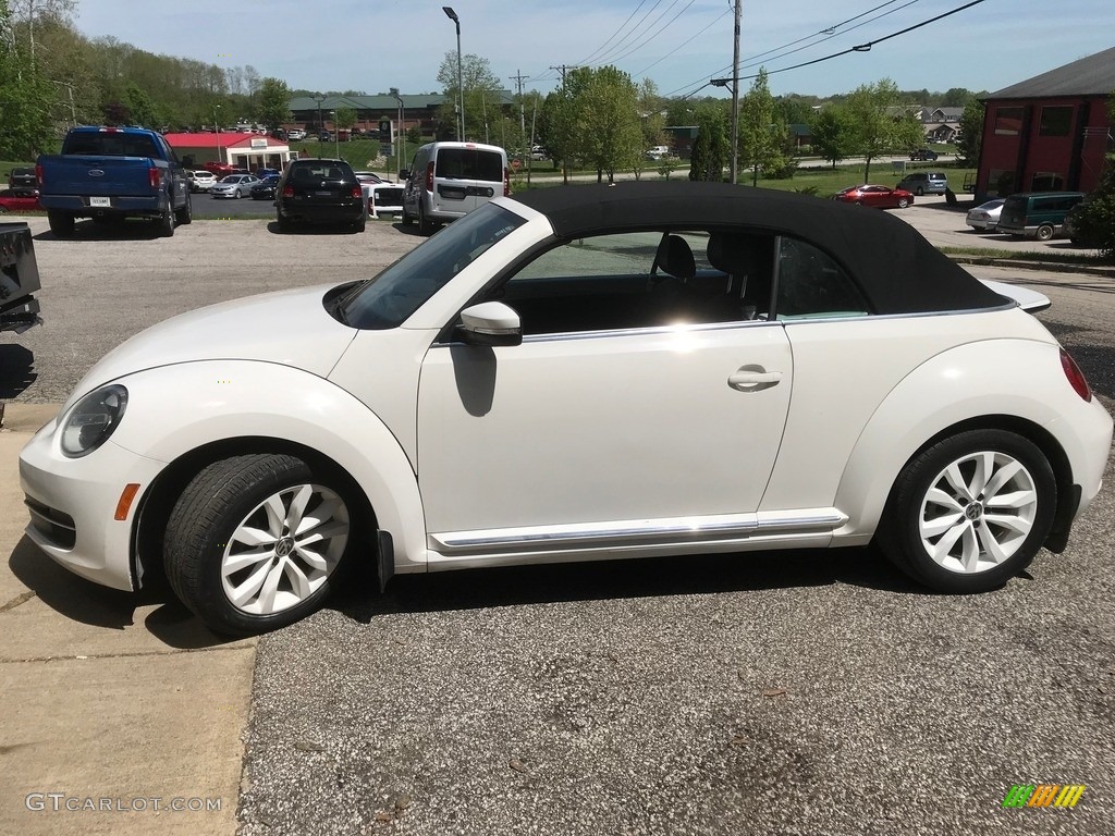 Candy White Volkswagen Beetle