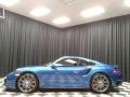 2016 Sapphire Blue Metallic Porsche 911 Turbo Coupe  photo #1