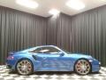 2016 Sapphire Blue Metallic Porsche 911 Turbo Coupe  photo #5