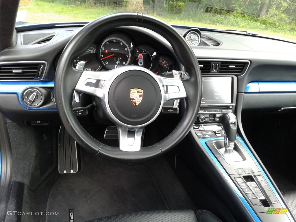 2016 Porsche 911 Turbo Coupe Steering Wheel Photos