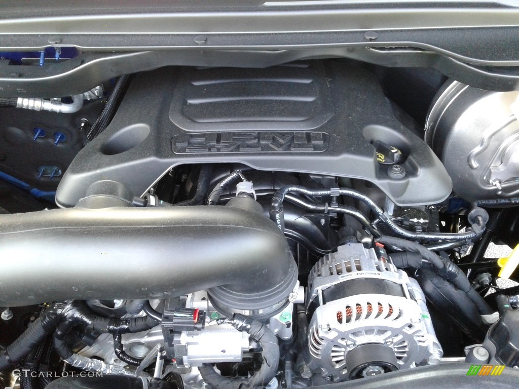 2019 Ram 1500 Big Horn Quad Cab 4x4 5.7 Liter OHV HEMI 16-Valve VVT MDS V8 Engine Photo #133237527