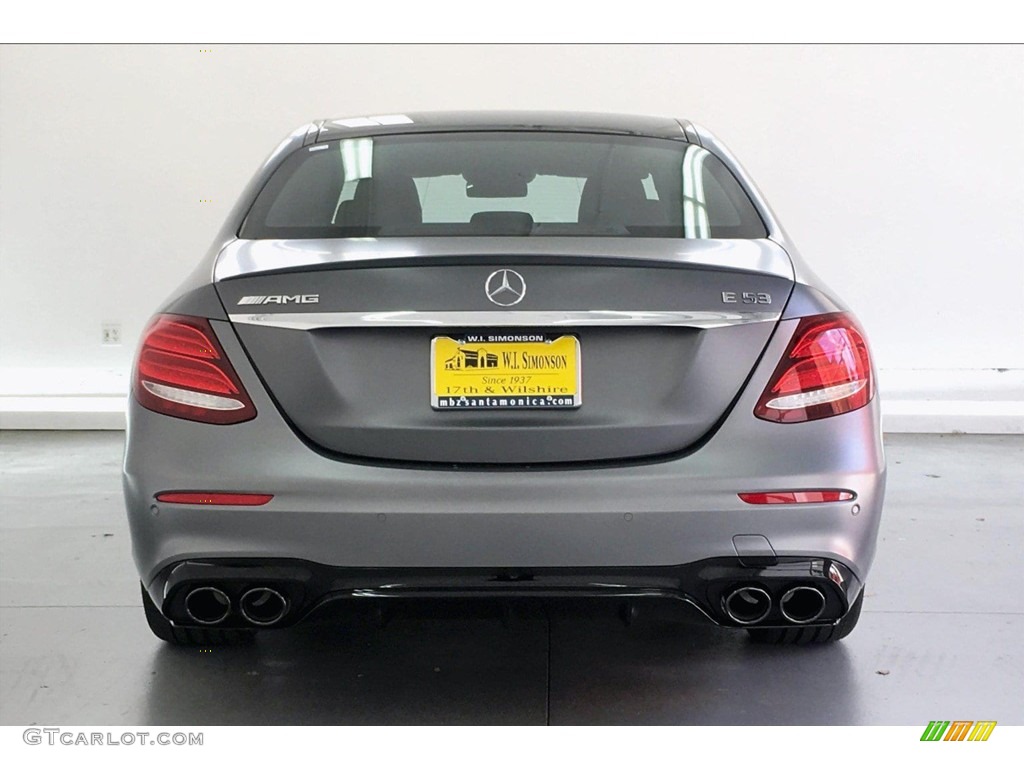 2019 E 53 AMG 4Matic Sedan - designo Selenite Grey Magno (Matte) / Black photo #3
