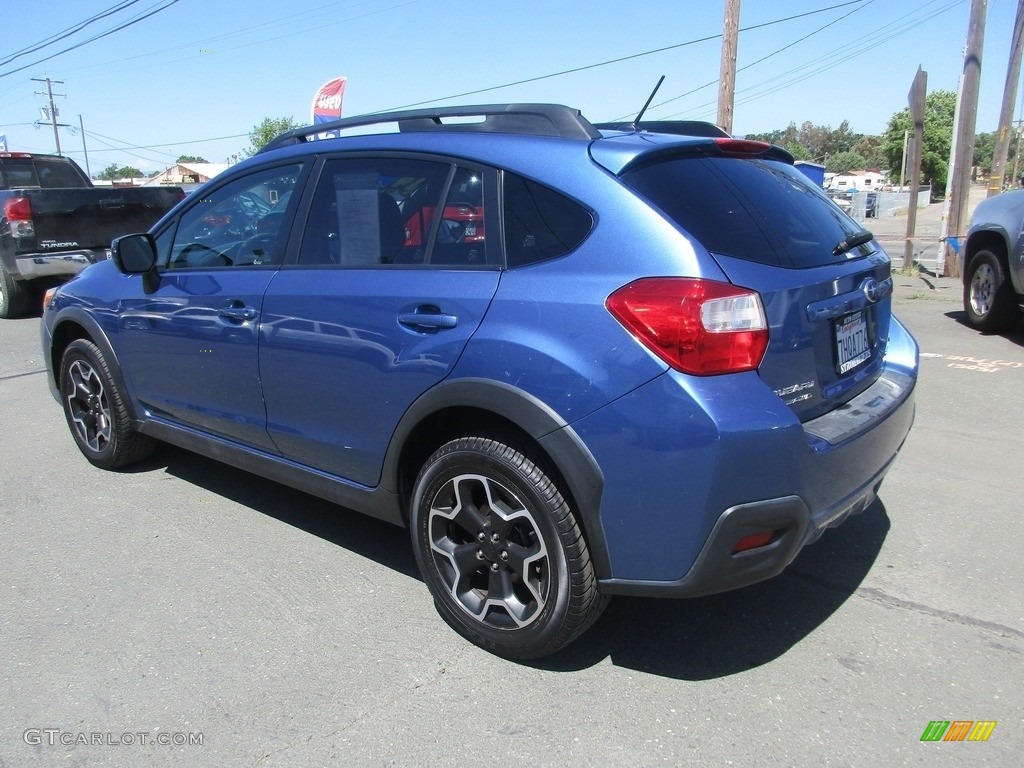 2014 XV Crosstrek 2.0i Limited - Quartz Blue Pearl / Ivory photo #5