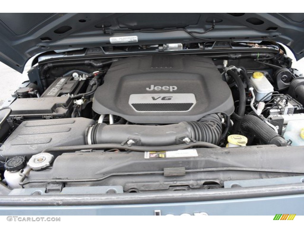 2015 Wrangler Sport 4x4 - Anvil / Black photo #9