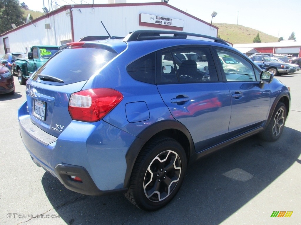 2014 XV Crosstrek 2.0i Limited - Quartz Blue Pearl / Ivory photo #7