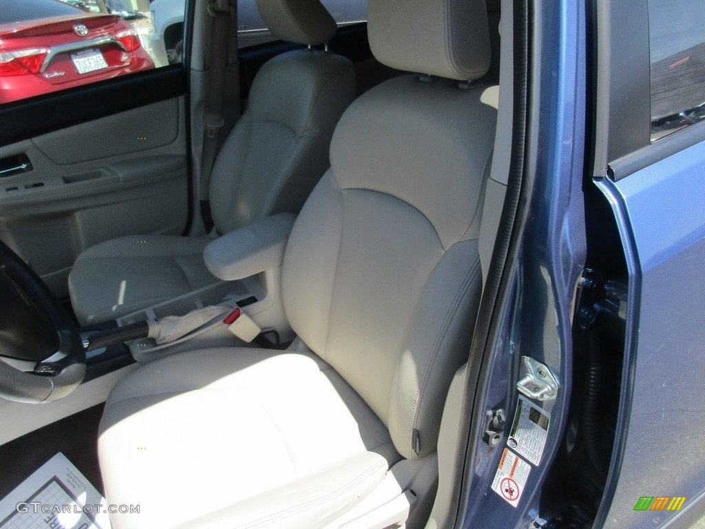 2014 XV Crosstrek 2.0i Limited - Quartz Blue Pearl / Ivory photo #8