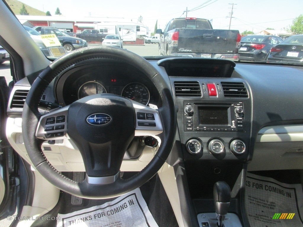 2014 XV Crosstrek 2.0i Limited - Quartz Blue Pearl / Ivory photo #10