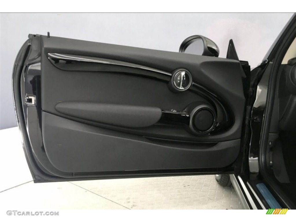 2019 Mini Hardtop Cooper 2 Door Carbon Black Door Panel Photo #133238973