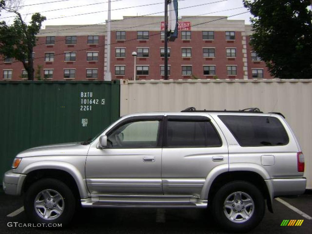 1999 4Runner Limited 4x4 - Millennium Silver Metallic / Oak photo #4