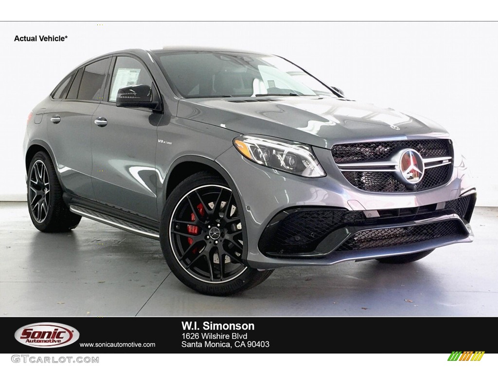 2019 GLE 63 S AMG 4Matic Coupe - Selenite Grey Metallic / Black photo #1