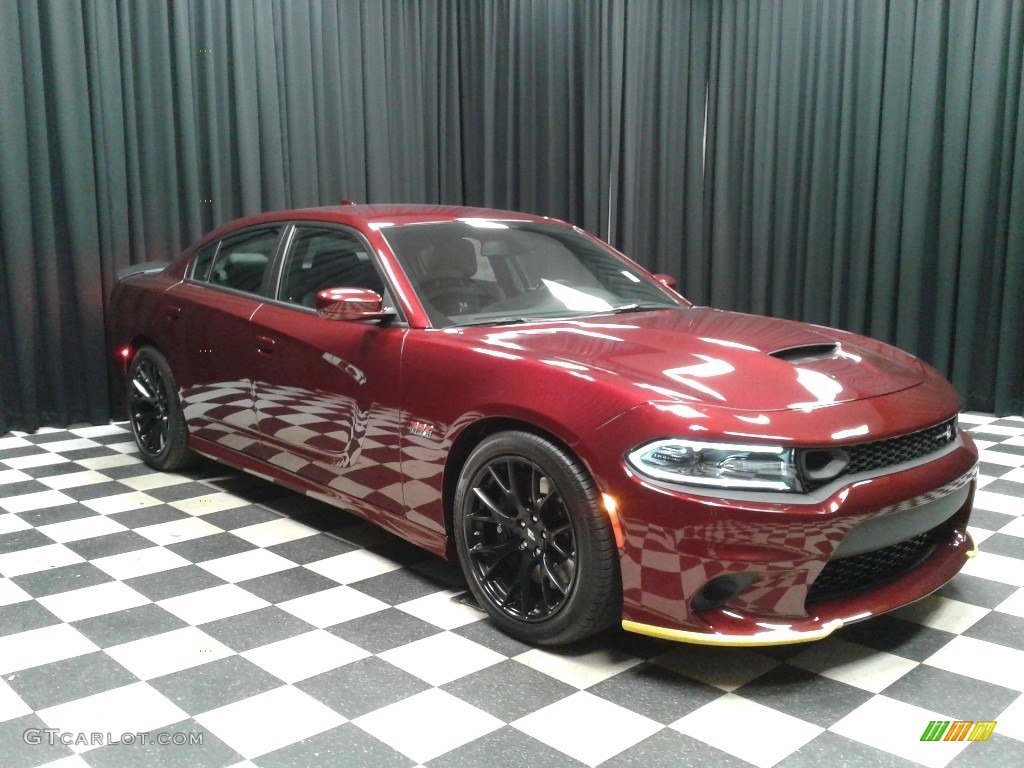 2019 Charger R/T Scat Pack - Octane Red Pearl / Black photo #4