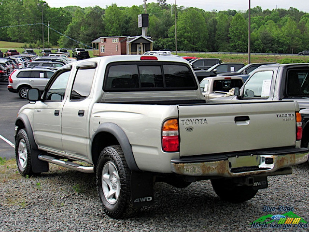 2002 Tacoma V6 Double Cab 4x4 - Mystic Gold Metallic / Oak photo #3