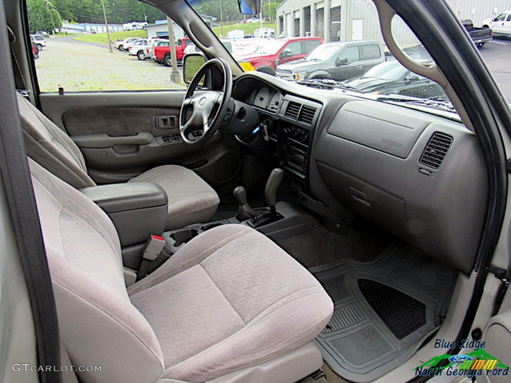 2002 Tacoma V6 Double Cab 4x4 - Mystic Gold Metallic / Oak photo #8