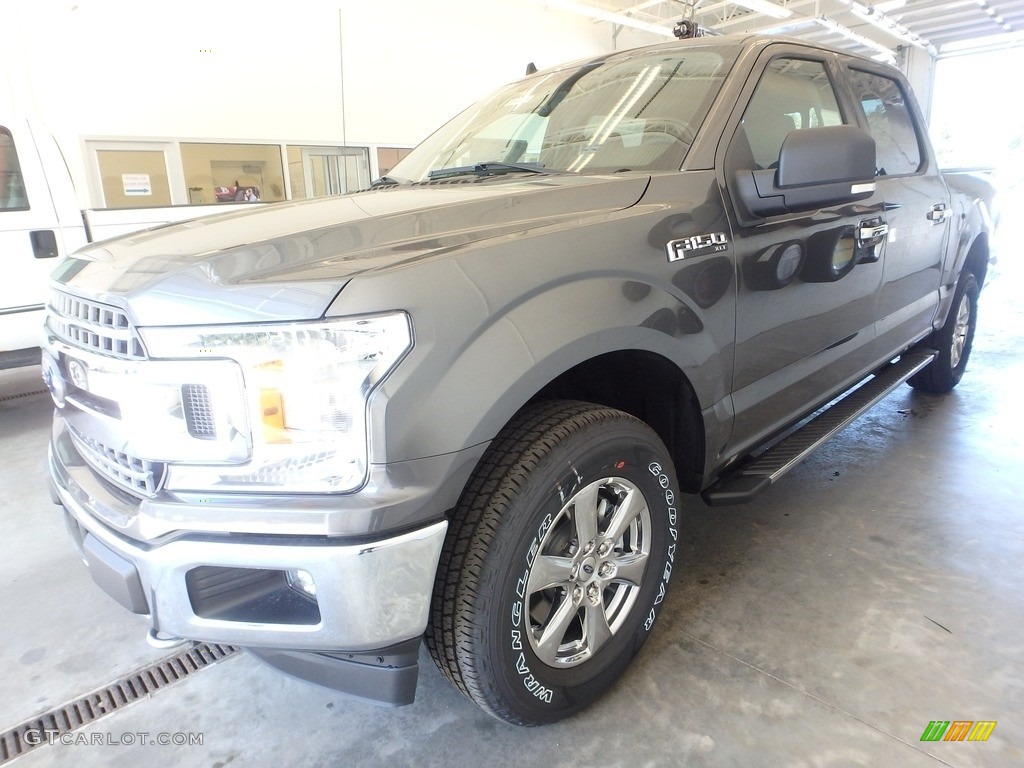 2019 F150 XLT SuperCrew 4x4 - Magnetic / Earth Gray photo #4