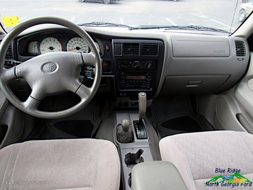 2002 Tacoma V6 Double Cab 4x4 - Mystic Gold Metallic / Oak photo #14