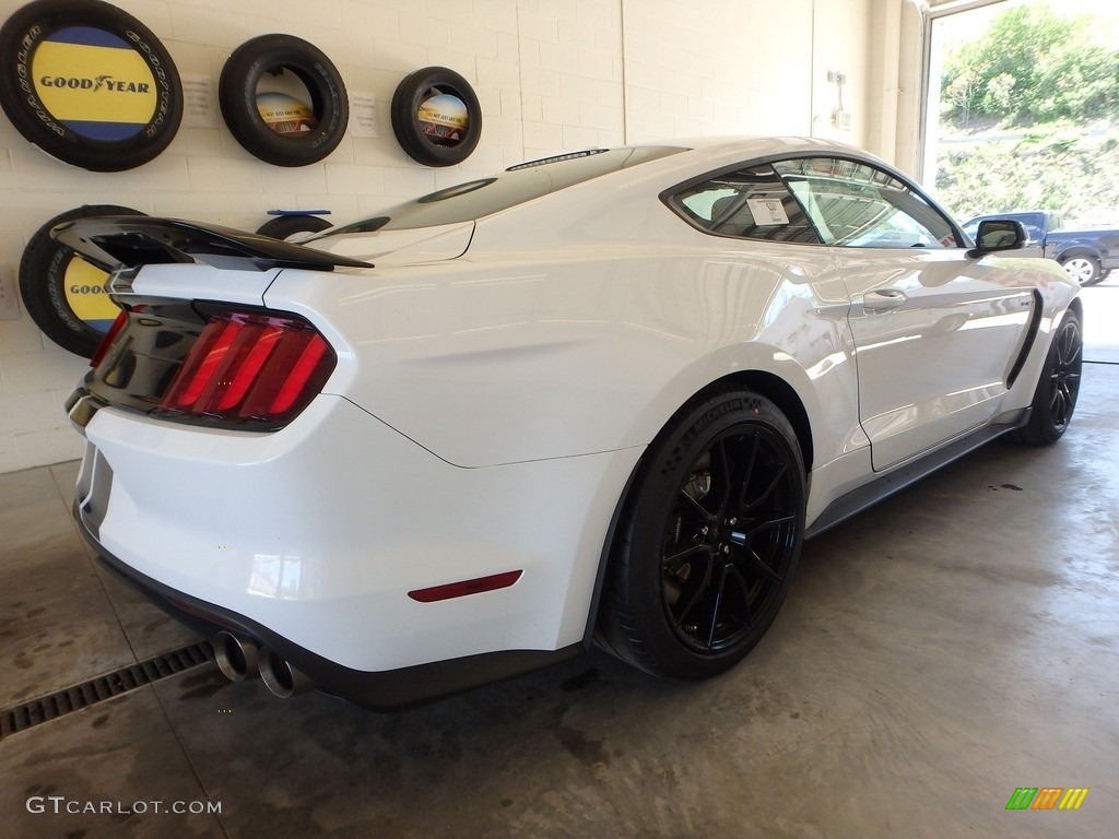 2019 Mustang Shelby GT350 - Oxford White / GT350 Ebony Leather/Miko Suede photo #2