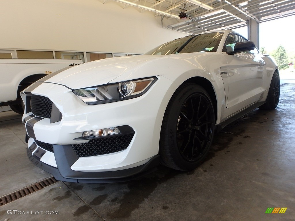 2019 Mustang Shelby GT350 - Oxford White / GT350 Ebony Leather/Miko Suede photo #5