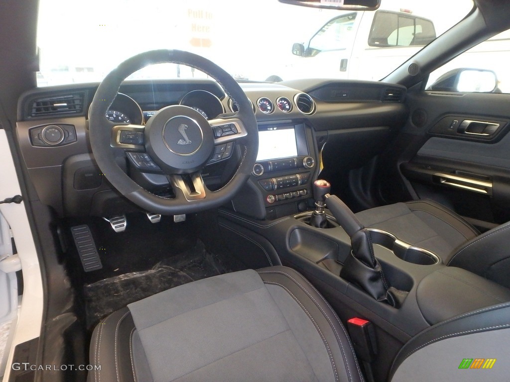 2019 Mustang Shelby GT350 - Oxford White / GT350 Ebony Leather/Miko Suede photo #13