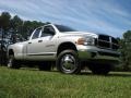 2004 Bright Silver Metallic Dodge Ram 3500 SLT Quad Cab 4x4 Dually  photo #5