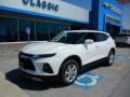 2019 Summit White Chevrolet Blazer 2.5L Cloth  photo #1