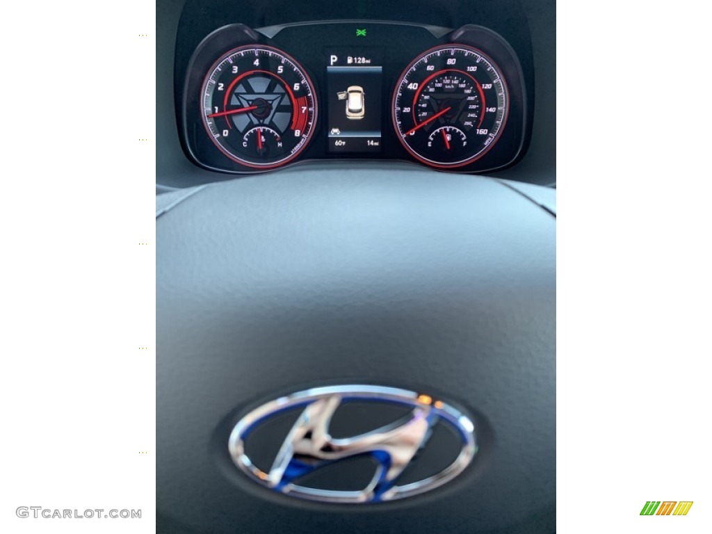 2019 Hyundai Kona Iron Man Edition AWD Gauges Photo #133243194