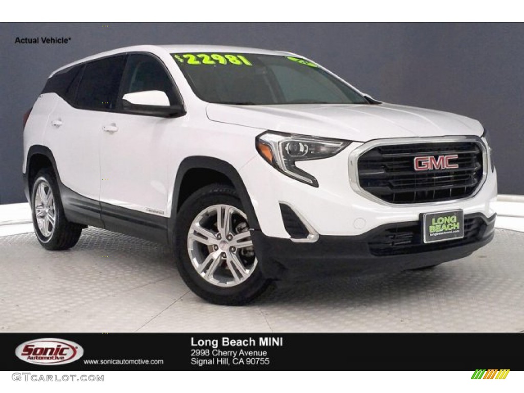 2018 Summit White Gmc Terrain Sle Awd 133225837 Photo 12 Car Color Galleries 4470