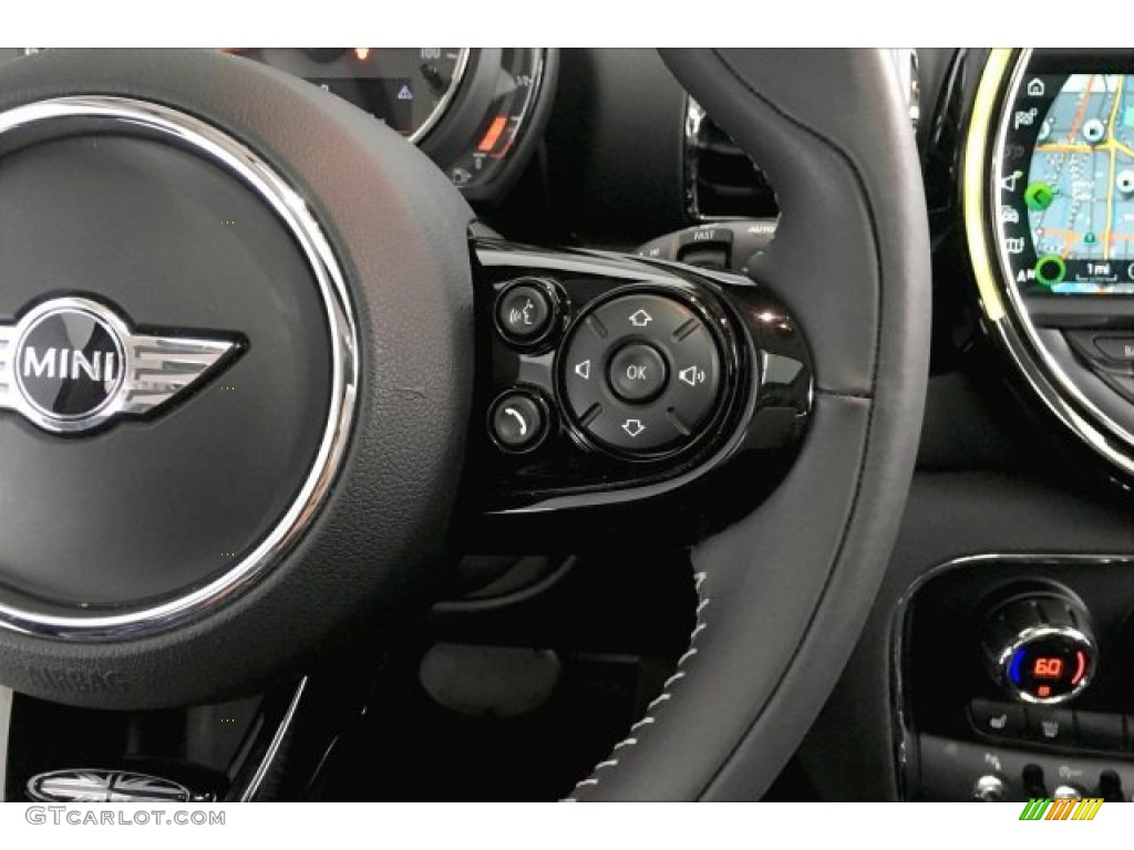 2018 Mini Clubman Cooper Carbon Black Steering Wheel Photo #133244193
