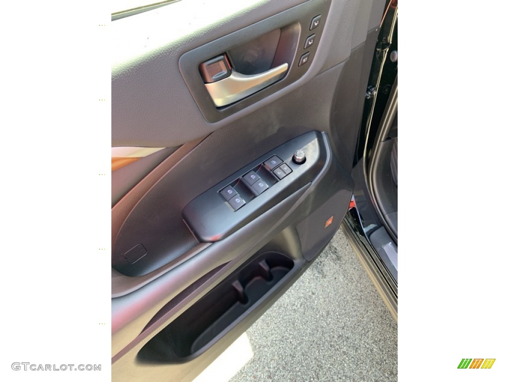 2019 Highlander Limited Platinum AWD - Midnight Black Metallic / Saddle Tan photo #9