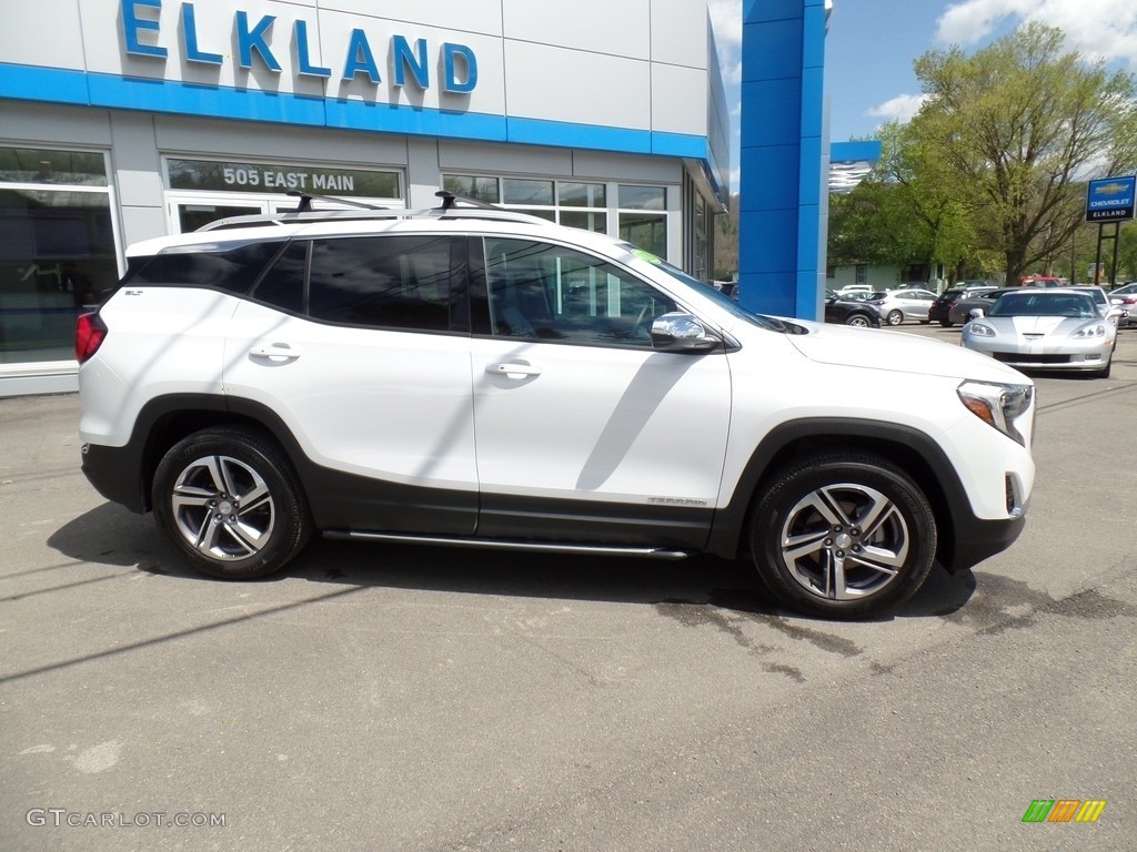 2018 Terrain SLT AWD - Summit White / Medium Ash Gray/­Jet Black photo #4
