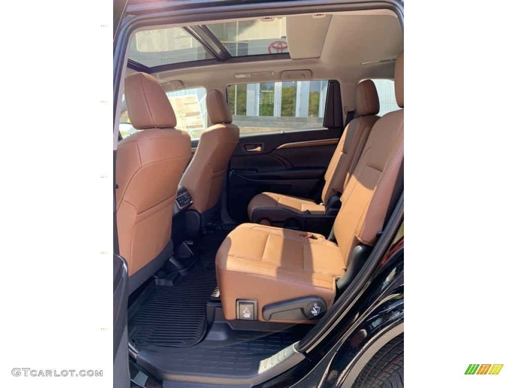 2019 Highlander Limited Platinum AWD - Midnight Black Metallic / Saddle Tan photo #19