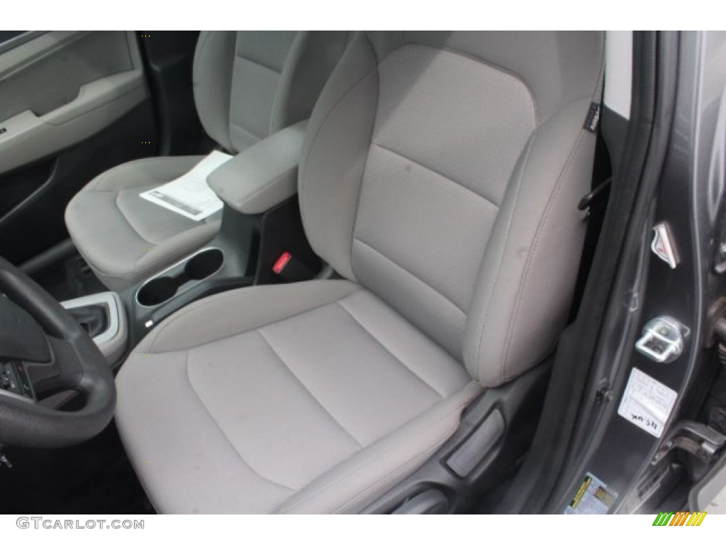 2019 Elantra SEL - Galactic Gray / Gray photo #10
