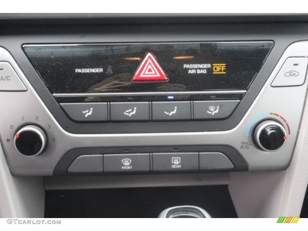 2019 Elantra SEL - Galactic Gray / Gray photo #12