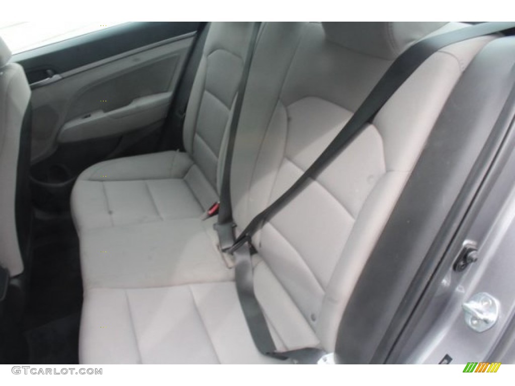 2019 Elantra SEL - Galactic Gray / Gray photo #17