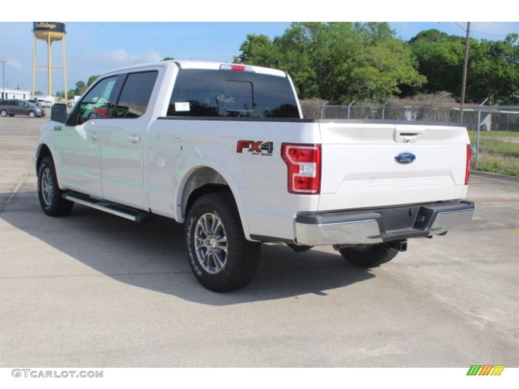 2019 F150 XLT SuperCrew 4x4 - White Platinum / Black photo #6