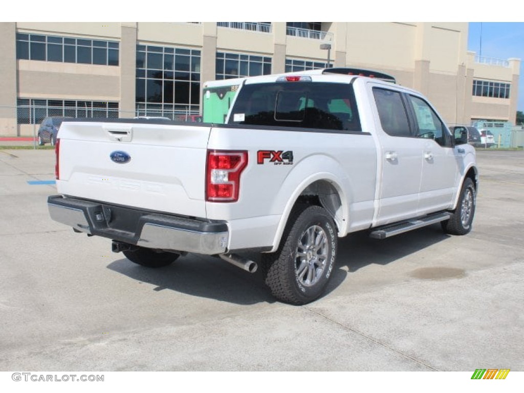 2019 F150 XLT SuperCrew 4x4 - White Platinum / Black photo #8