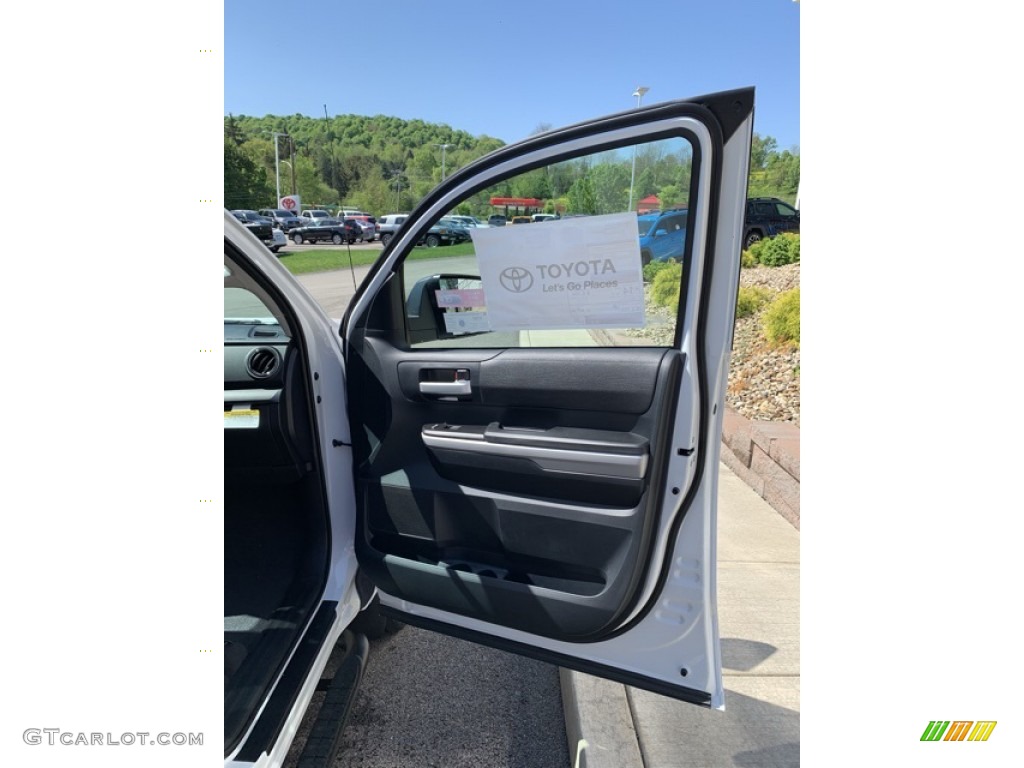 2019 Tundra SR5 Double Cab 4x4 - Super White / Graphite photo #27