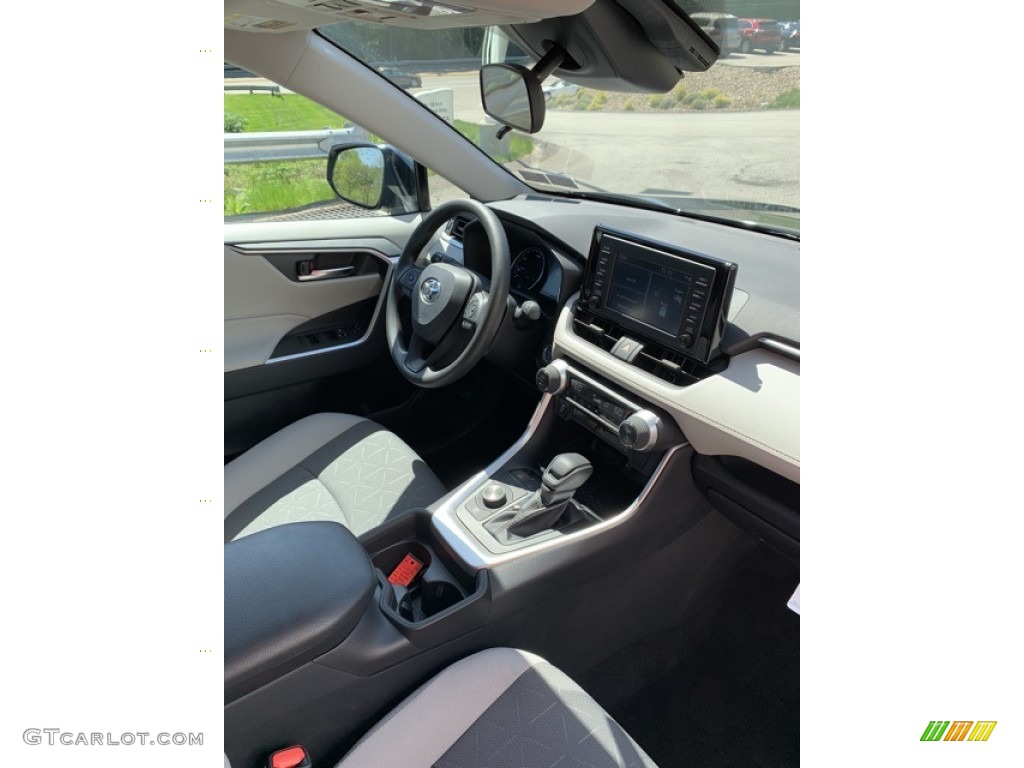 2019 RAV4 XLE AWD Hybrid - Magnetic Gray Metallic / Light Gray photo #28