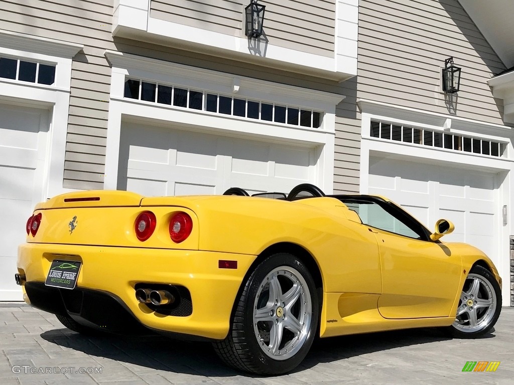 2003 360 Spider F1 - Giallo (Yellow) / Nero (Black) photo #5