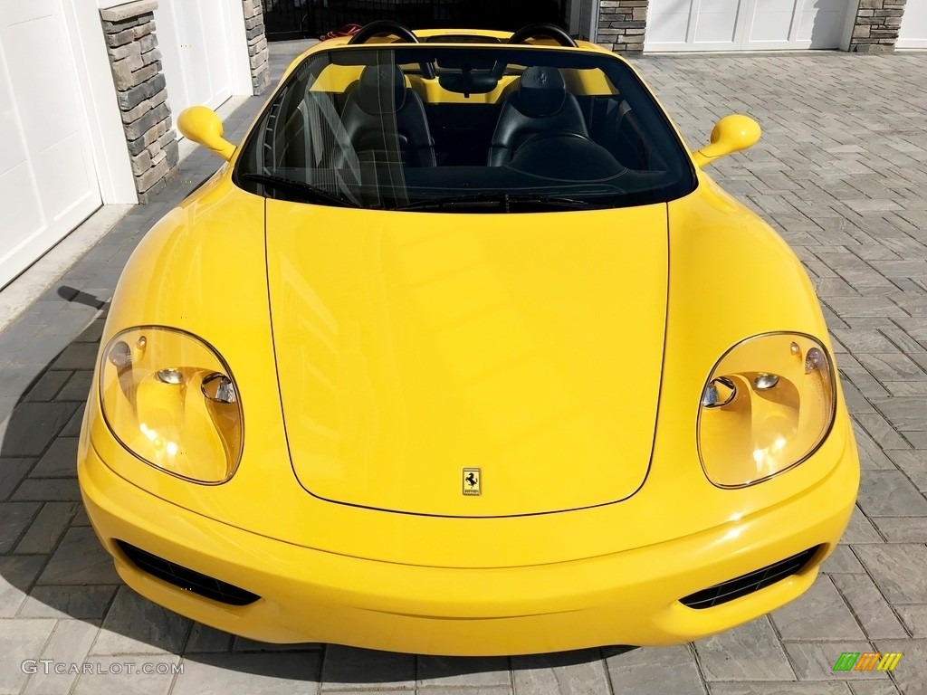 2003 360 Spider F1 - Giallo (Yellow) / Nero (Black) photo #7