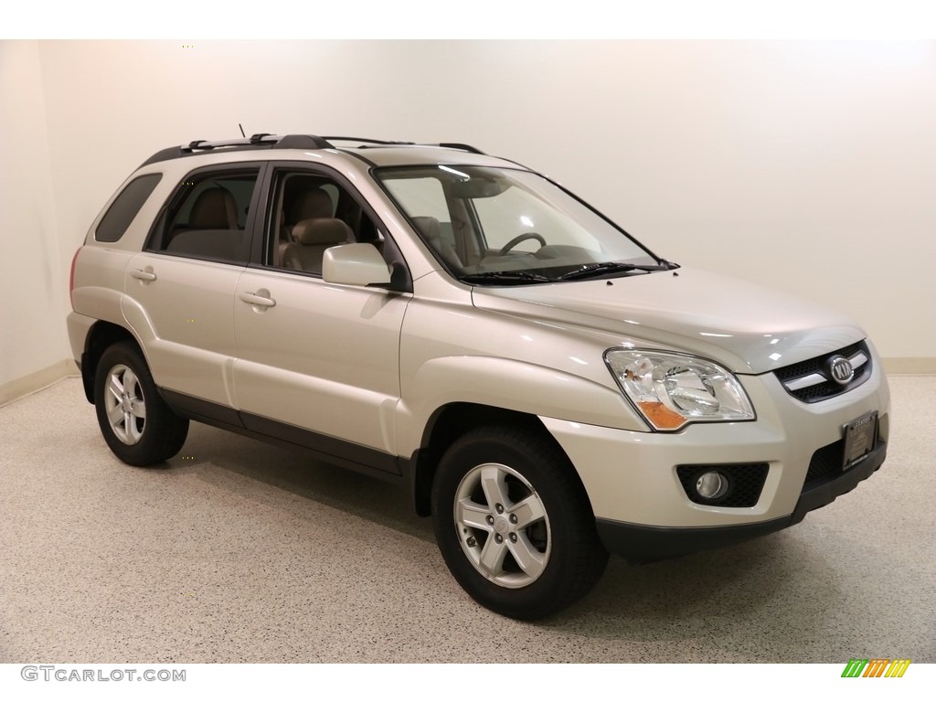 2009 Sportage LX V6 - Gold Leaf / Beige photo #1