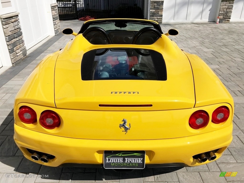 2003 360 Spider F1 - Giallo (Yellow) / Nero (Black) photo #8